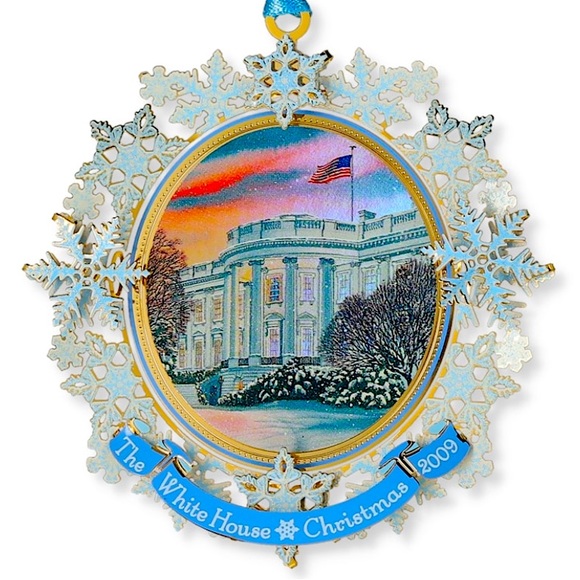 Official 2009 White House Historical Association Cleveland Christmas Ornament - Picture 2 of 4